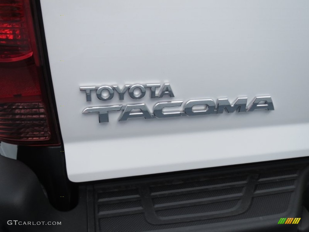 2013 Tacoma V6 TSS Prerunner Double Cab - Super White / Graphite photo #15