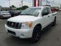 Blizzard White - Titan SV King Cab 4x4 Photo No. 3