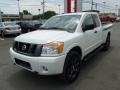 2012 Blizzard White Nissan Titan SV King Cab 4x4  photo #3