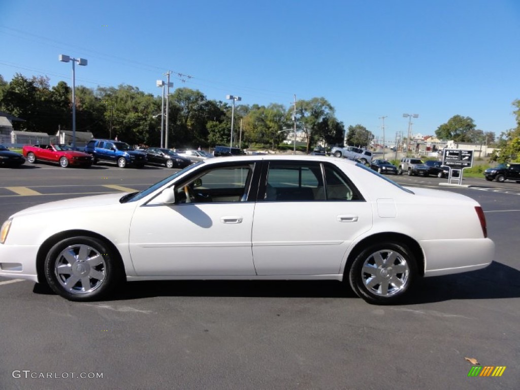 2004 DeVille DTS - White Lightning / Cashmere photo #9