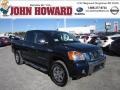 2012 Navy Blue Nissan Titan SV Crew Cab 4x4  photo #1