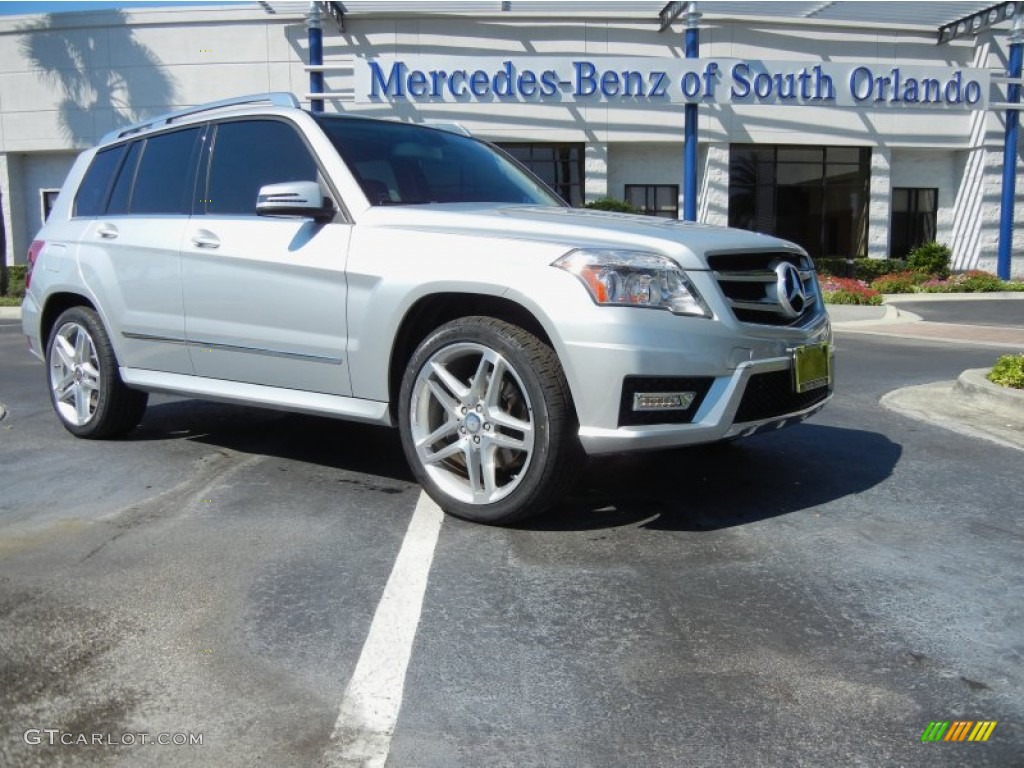 2011 GLK 350 - Iridium Silver Metallic / Black photo #1