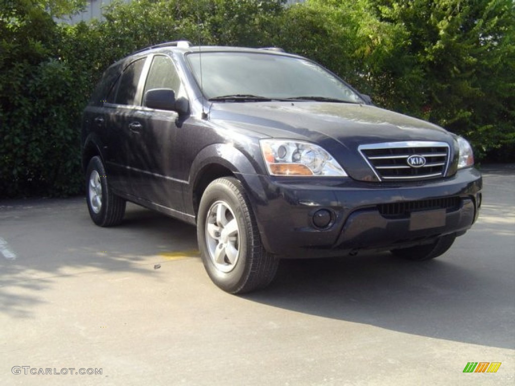 2008 Sorento LX - Midnight Blue / Beige photo #1