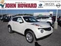 Pearl White 2013 Nissan Juke SV AWD