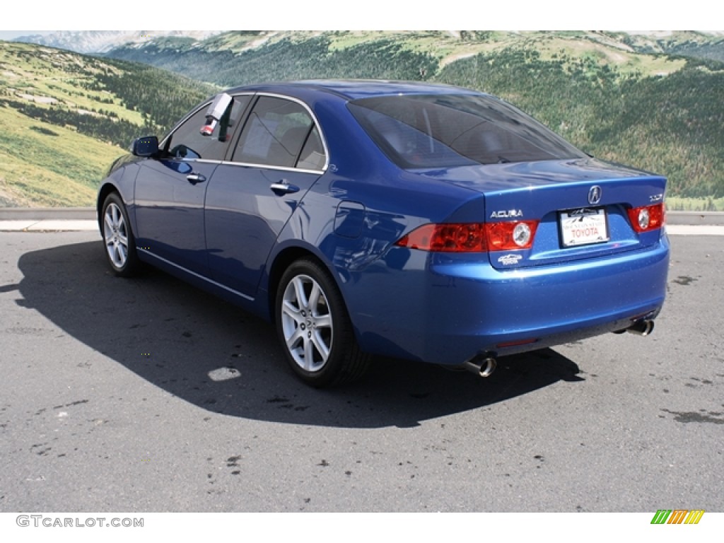 2004 TSX Sedan - Arctic Blue Pearl / Ebony photo #4