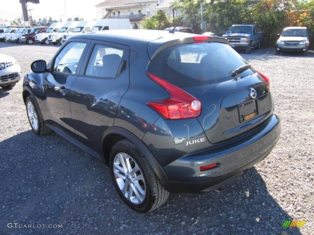 2013 Juke S AWD - Graphite Blue / Black/Silver Trim photo #5