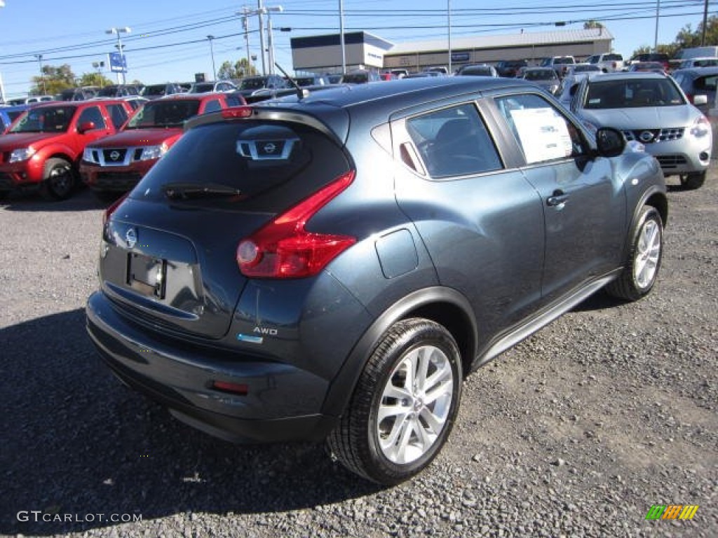 2013 Juke S AWD - Graphite Blue / Black/Silver Trim photo #7