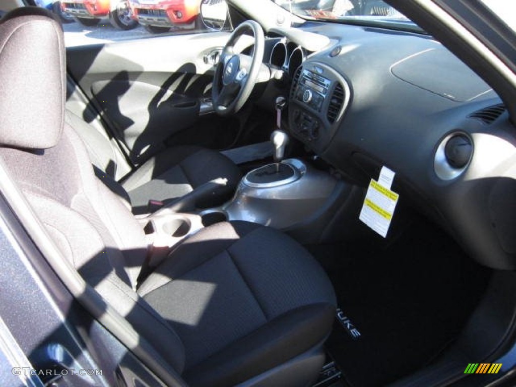 2013 Juke S AWD - Graphite Blue / Black/Silver Trim photo #10