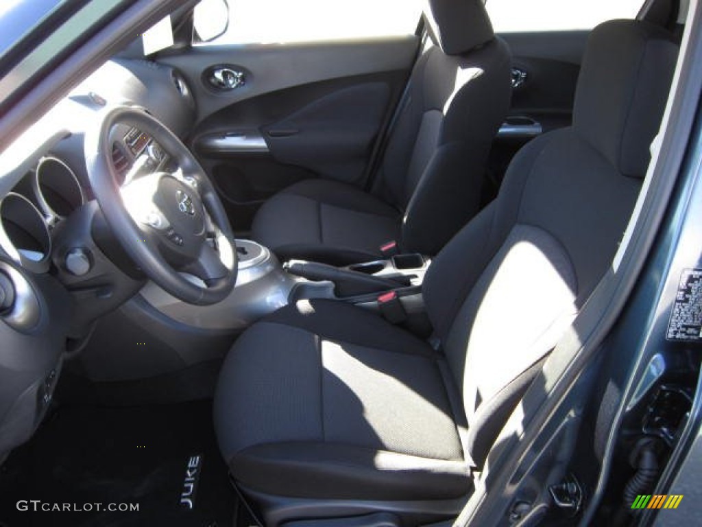 2013 Juke S AWD - Graphite Blue / Black/Silver Trim photo #16