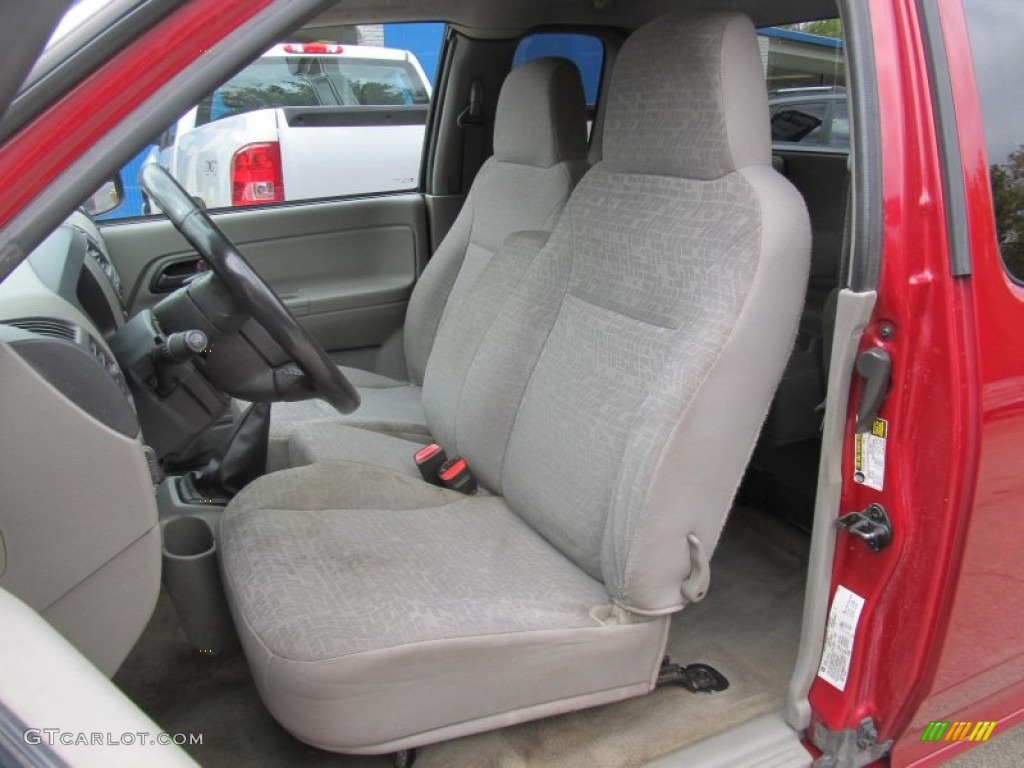 Medium Dark Pewter Interior 2004 Chevrolet Colorado Z71 Extended Cab 4x4 Photo #72132501