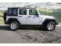 Bright Silver Metallic - Wrangler Unlimited X 4x4 Photo No. 2