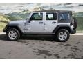 Bright Silver Metallic - Wrangler Unlimited X 4x4 Photo No. 6