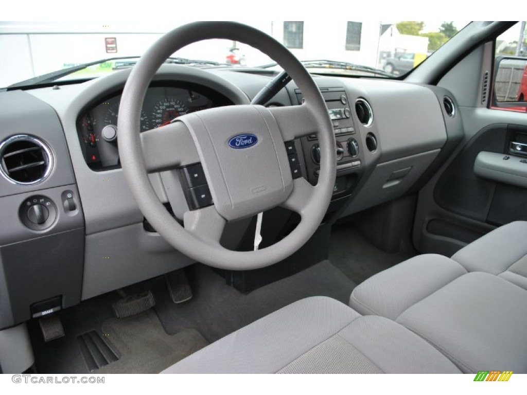 Medium Flint Interior 2006 Ford F150 Xlt Regular Cab 4x4
