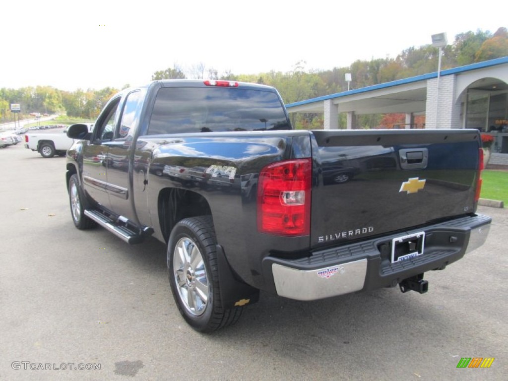 Blue Ray Metallic 2013 Chevrolet Silverado 2500HD LT Extended Cab 4x4 Exterior Photo #72137151
