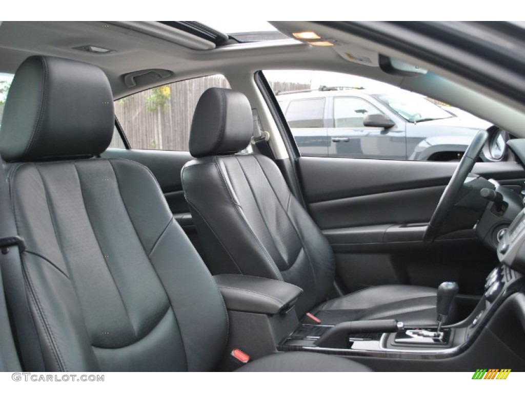 Black Interior 2010 Mazda MAZDA6 s Grand Touring Sedan Photo #72137316