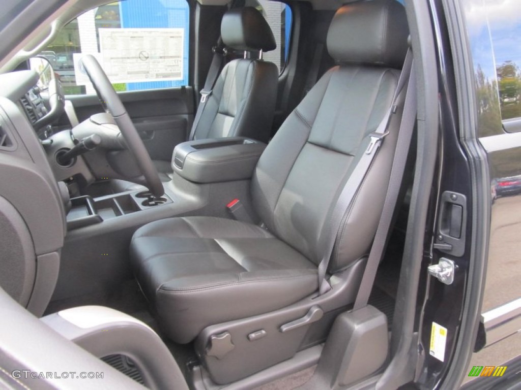 2013 Chevrolet Silverado 2500HD LT Extended Cab 4x4 Front Seat Photo #72137355