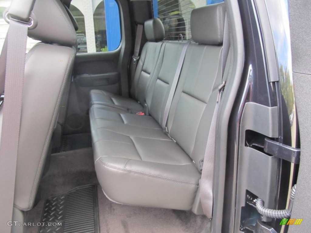Ebony Interior 2013 Chevrolet Silverado 2500HD LT Extended Cab 4x4 Photo #72137379