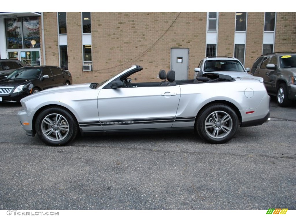 Ingot Silver Metallic 2012 Ford Mustang V6 Premium Convertible Exterior Photo #72137610