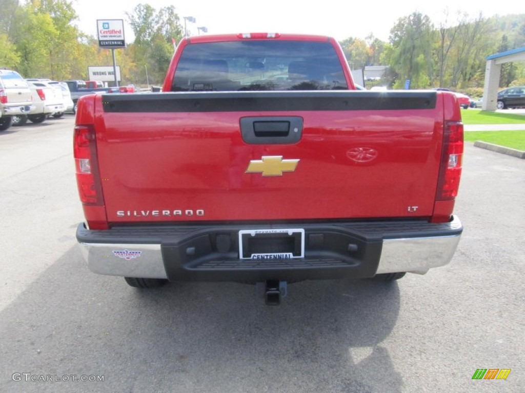 2013 Silverado 1500 LT Extended Cab 4x4 - Victory Red / Ebony photo #4