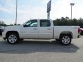 White Diamond Tricoat - Sierra 1500 SLT Crew Cab 4x4 Photo No. 4