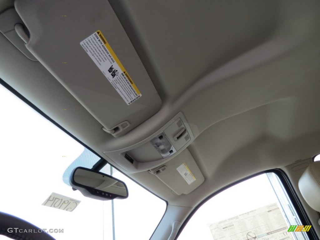 2013 Sierra 1500 SLT Crew Cab 4x4 - White Diamond Tricoat / Very Dark Cashmere/Light Cashmere photo #10
