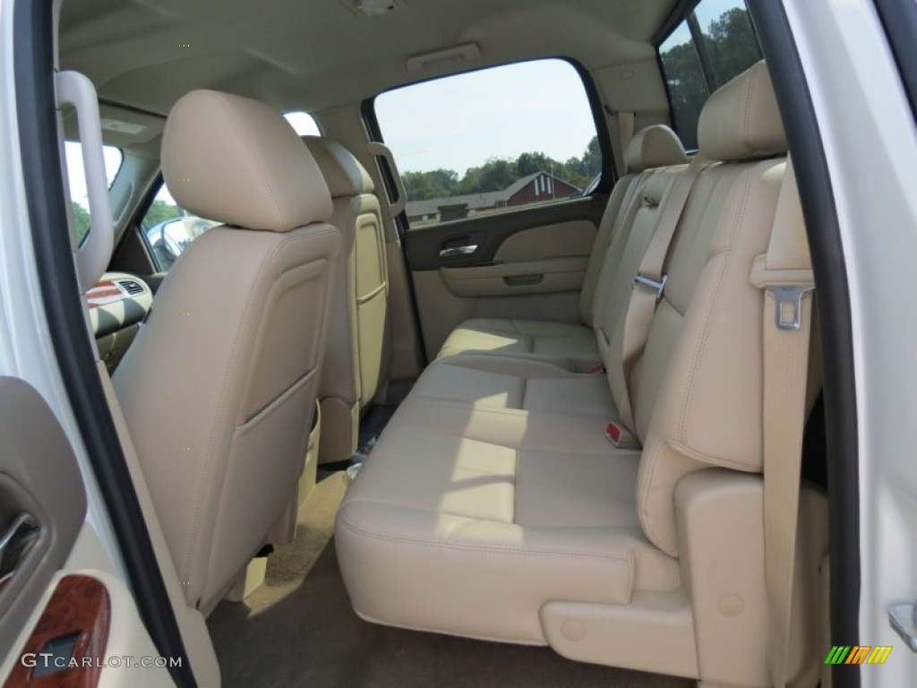 2013 Sierra 1500 SLT Crew Cab 4x4 - White Diamond Tricoat / Very Dark Cashmere/Light Cashmere photo #11