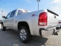 2013 Quicksilver Metallic GMC Sierra 1500 SLT Crew Cab 4x4  photo #5