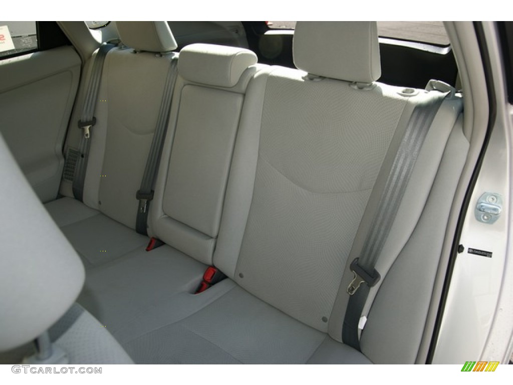 Misty Gray Interior 2012 Toyota Prius 3rd Gen Three Hybrid Photo #72138263