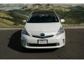 2012 Blizzard White Pearl Toyota Prius v Five Hybrid  photo #3