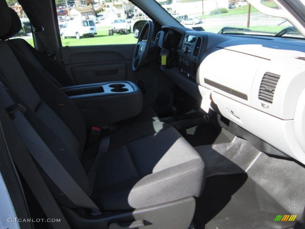 2011 Silverado 1500 Extended Cab 4x4 - Summit White / Dark Titanium photo #10