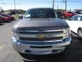 2013 Mocha Steel Metallic Chevrolet Silverado 1500 LT Extended Cab 4x4  photo #2