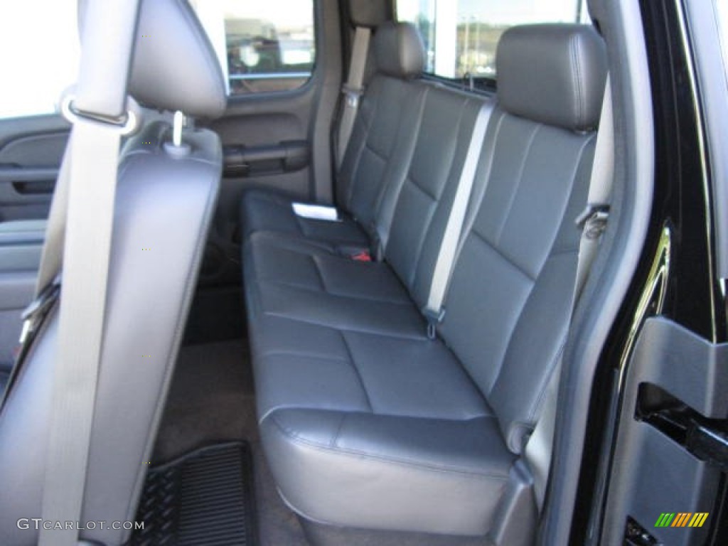 2013 Chevrolet Silverado 1500 LTZ Extended Cab 4x4 Rear Seat Photo #72139929