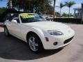 2006 Marble White Mazda MX-5 Miata Roadster  photo #7