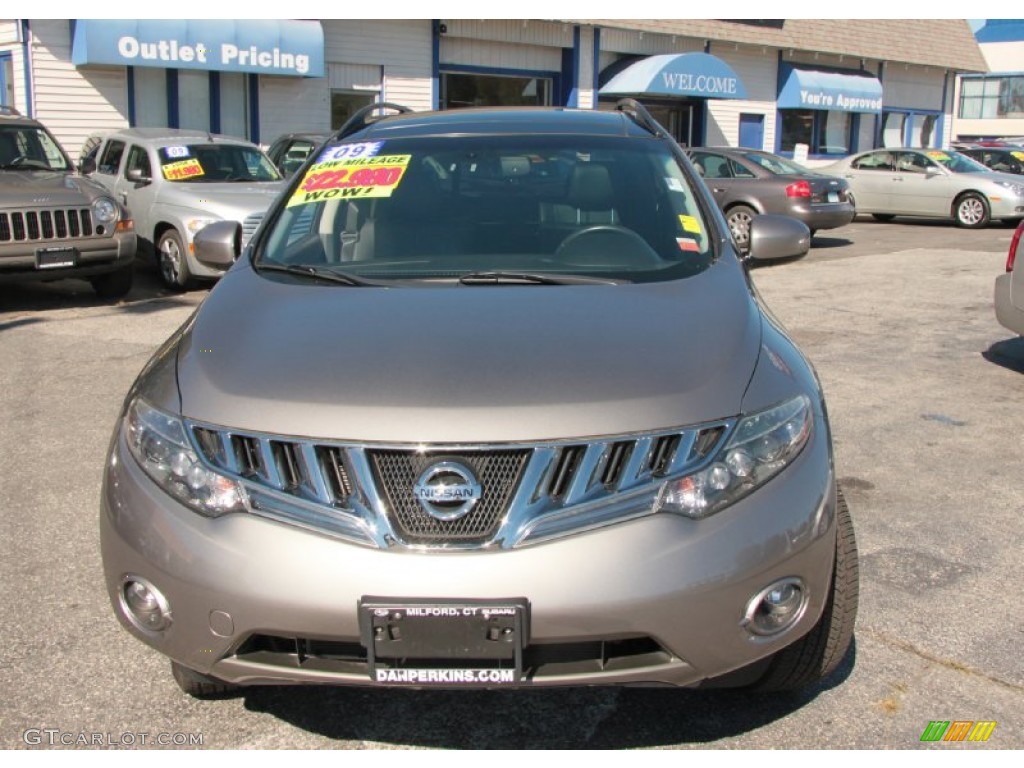 2009 Murano SL AWD - Saharan Stone Metallic / Black photo #2