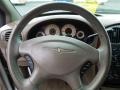 2002 Chrysler Town & Country Sandstone Interior Steering Wheel Photo