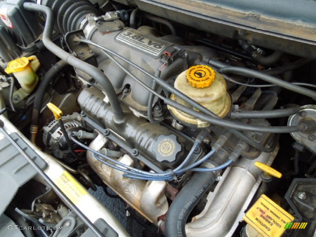2002 Chrysler Town & Country LXi 3.8 Liter OHV 12-Valve V6 Engine Photo #72142144