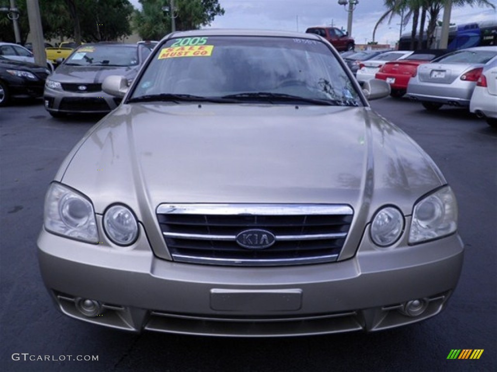 2005 Optima LX - Cream Gold / Beige photo #6