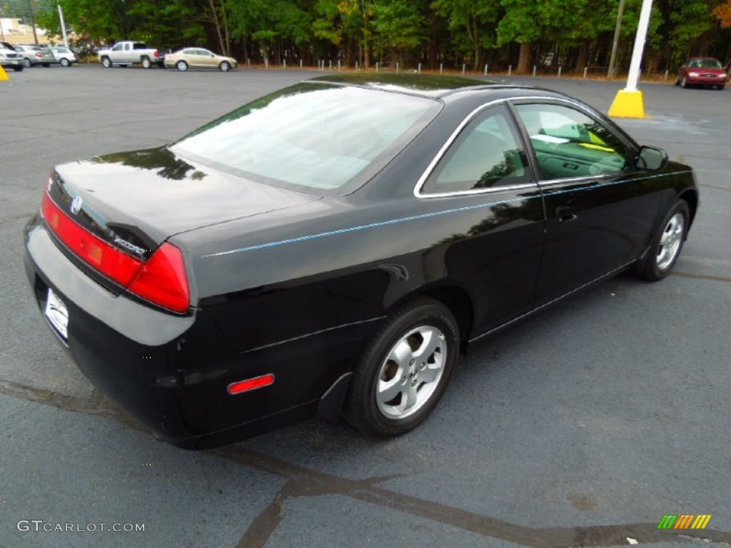 2001 Accord EX Coupe - Nighthawk Black Pearl / Charcoal photo #5