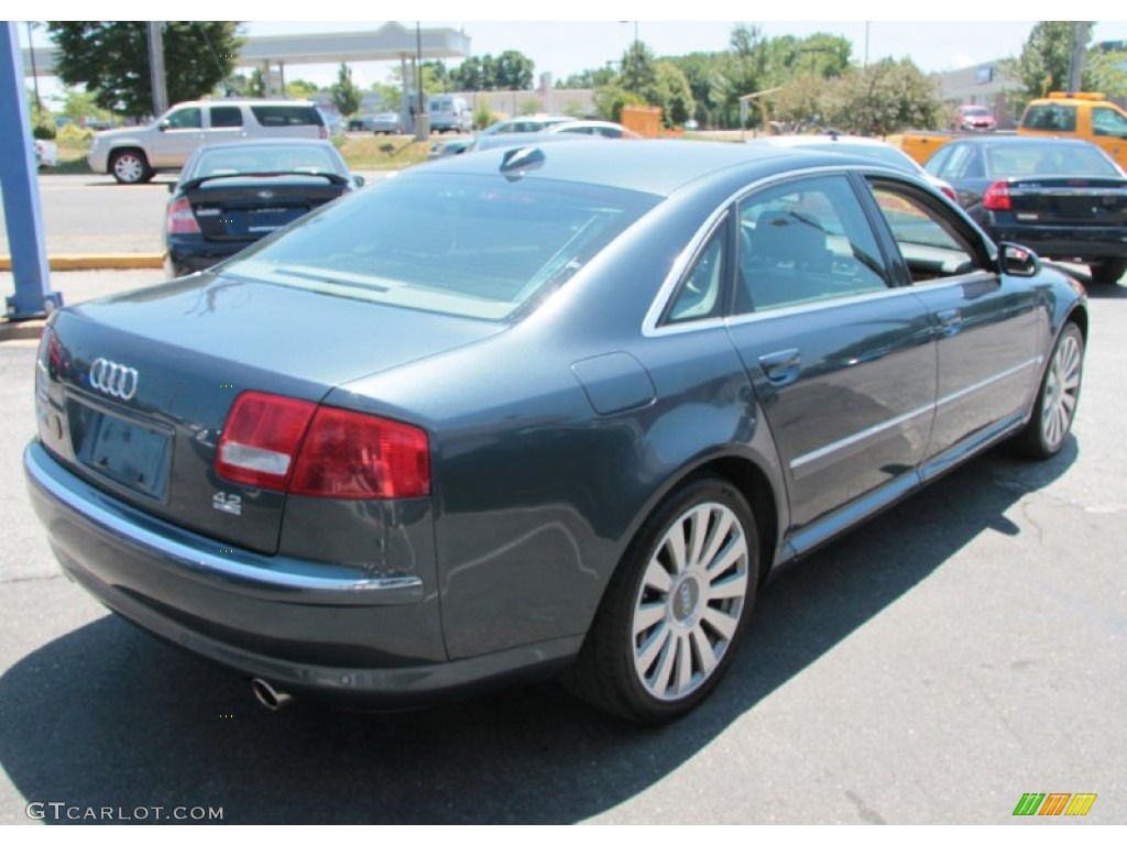 Sage Green Metallic 2004 Audi A8 L 4.2 quattro Exterior Photo #72142434