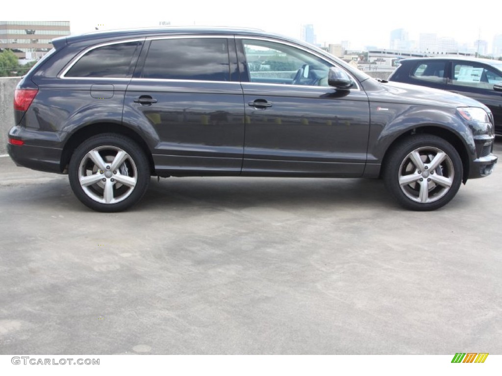 Lava Gray Pearl Effect 2012 Audi Q7 3.0 TFSI quattro Exterior Photo #72143112