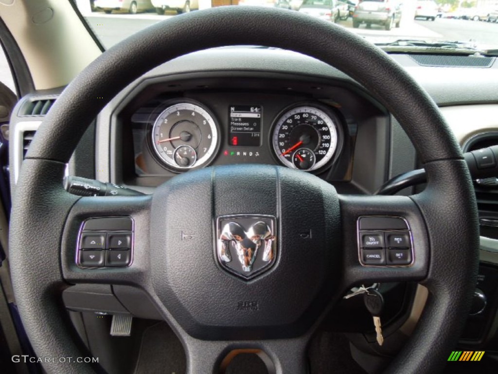 2013 Ram 1500 SLT Crew Cab 4x4 Steering Wheel Photos