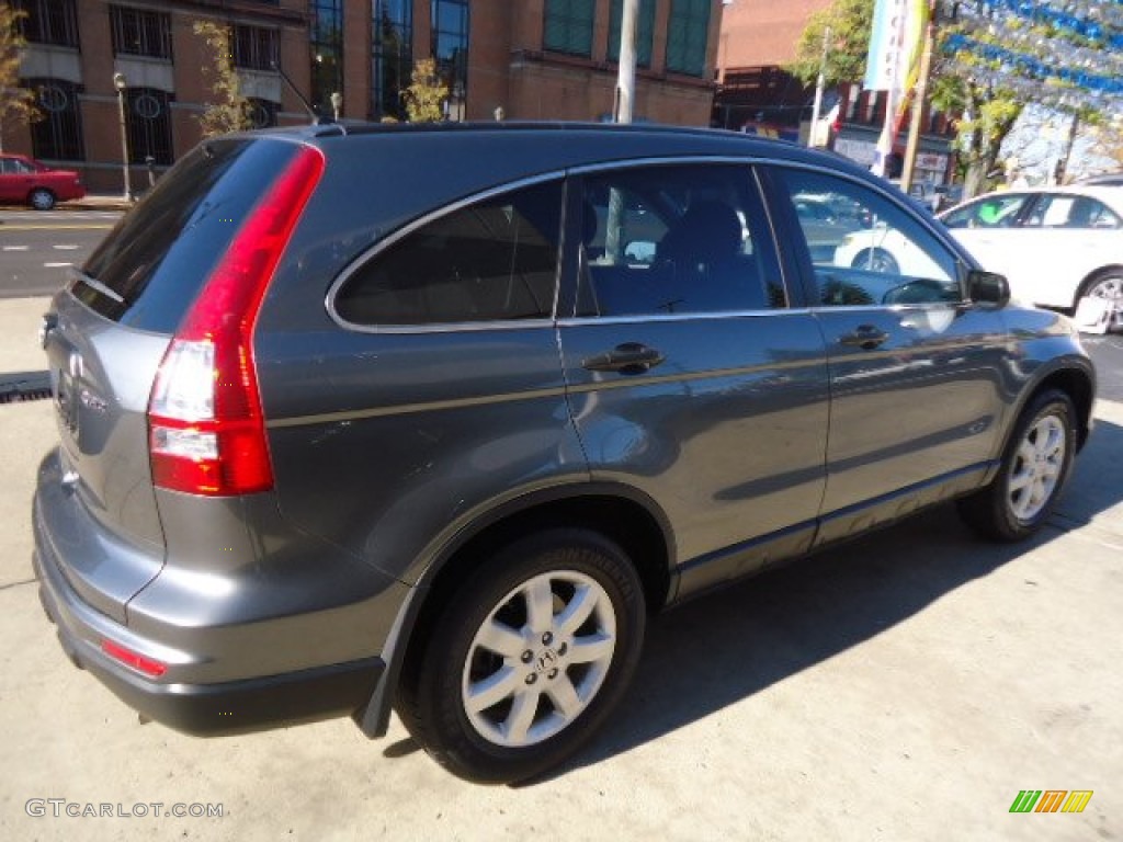 2011 CR-V SE 4WD - Polished Metal Metallic / Black photo #11