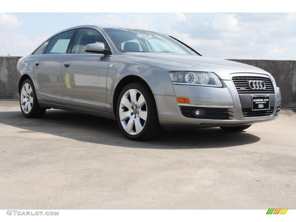 2006 A6 3.2 quattro Sedan - Atlas Grey Metallic / Ebony photo #1