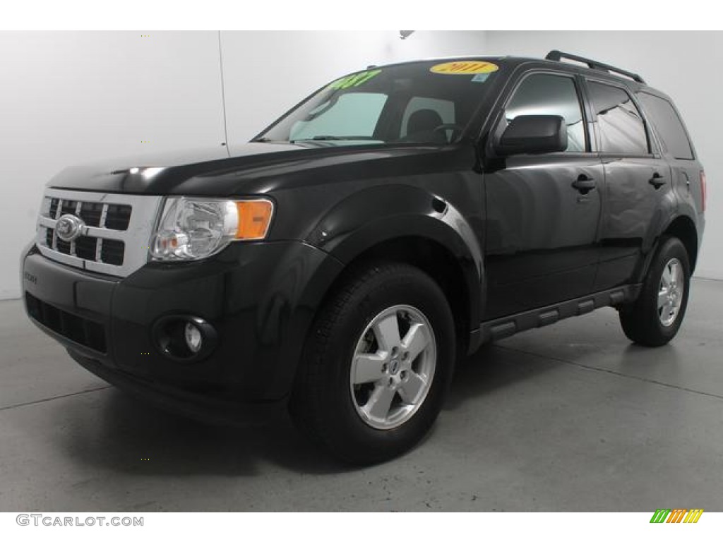 2011 Escape XLT V6 - Tuxedo Black Metallic / Charcoal Black photo #1