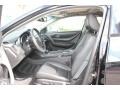 2010 Acura ZDX Ebony Interior Front Seat Photo