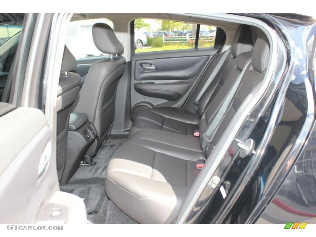 2010 Acura ZDX AWD Rear Seat Photos
