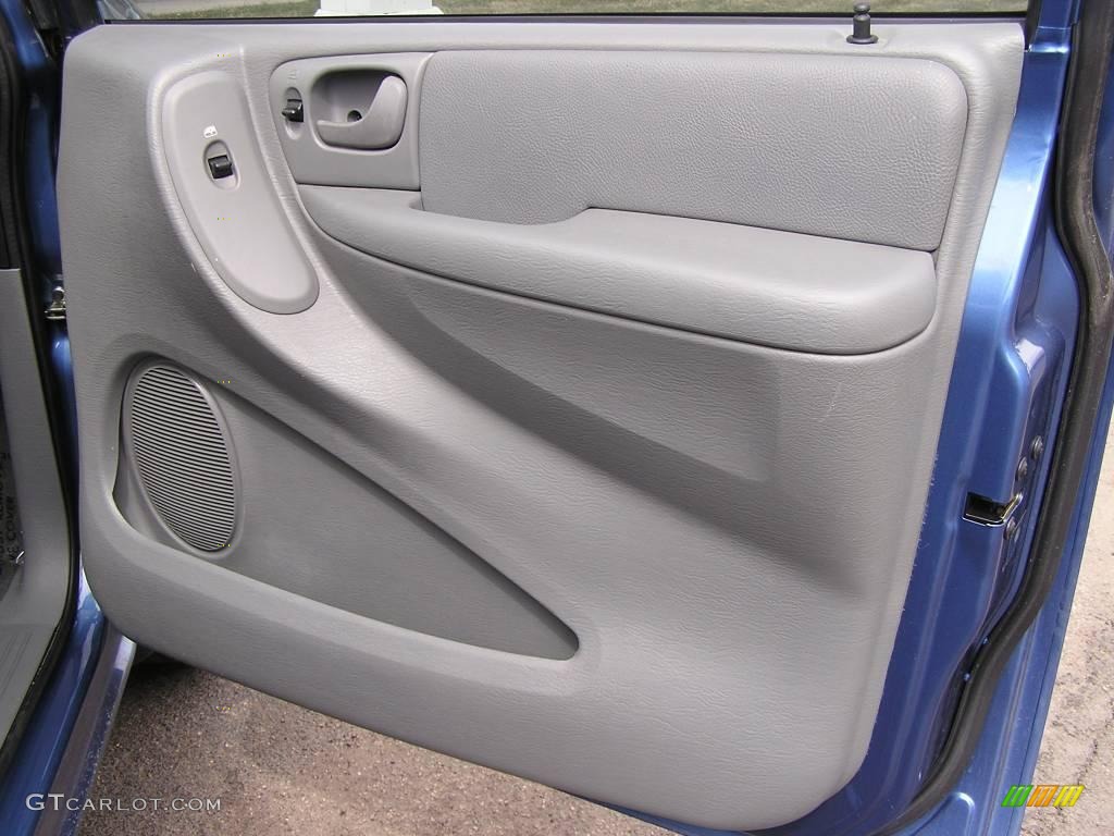 2007 Grand Caravan SE - Marine Blue Pearl / Medium Slate Gray photo #13