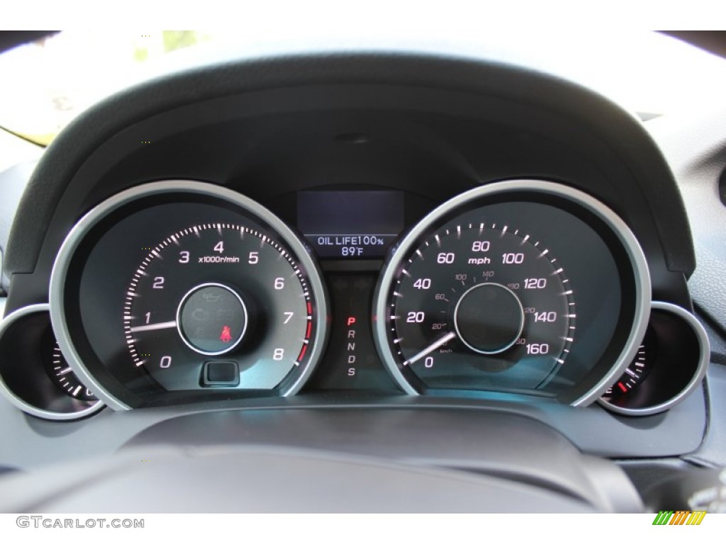 2010 Acura ZDX AWD Gauges Photos