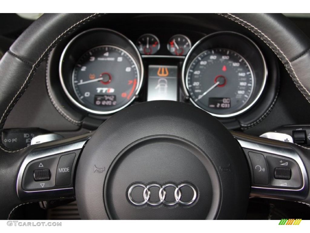 2010 Audi TT S 2.0 TFSI quattro Coupe Controls Photo #72145109