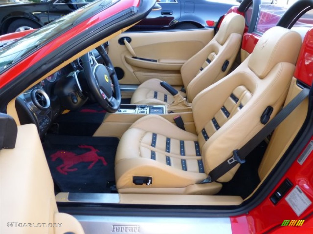 Beige Interior 2007 Ferrari F430 Spider F1 Photo #72146229